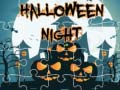 Hra Puzzle Halloween Noc online