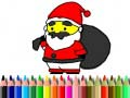 Hra Návrat do školy: Maľovanie s Santa Clausom online