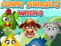 Hra Veselé Zvieratá Match 3 online