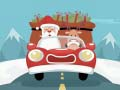 Hra Skladačka Santa dávajúceho darčeky online