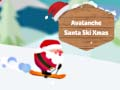 Hra Snehová rieka Santa Ski Vianoce online