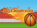 Hra Rugby Flick s Loptami online