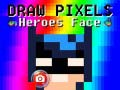 Hra Nakresli Tvár Pixelových Hrdinov online