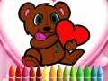 Hra Maľovanie Zvierat na Valentína online