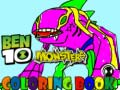 Hra Kniha na farbenie monštier Ben 10 online