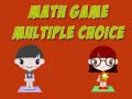 Hra Matematická Hra s Viacerými Možnosťami online