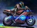 Hra Puzzle pretekárskeho motocykla online