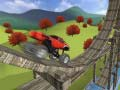 Hra Šialenstvo kaskadérskych monster truckov online