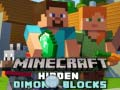 Hra Skryté diamantové bloky v Minecrafte online