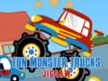 Hra Zábavný Puzzel Monster Truck online