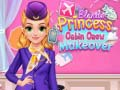 Hra Premena blondínky princeznej v kabínovom personáli online
