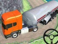 Hra Nákladné auto na prepravu ropných tankerov mimo cesty online