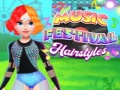 Hra Účesy na Hudobný Festival online