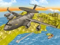 Hra Výzva simulátora letu vojenského lietadla 3D online