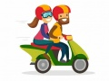 Hra Motocykle Nájdite Rozdiely online