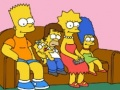 Hra Puzzle Simpsonovci online