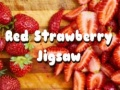 Hra Červený jahodový puzzle online