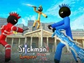 Hra Stickman Policajt vs Gangsteri Uličná Bitka online