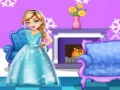 Hra Dizajn Domu Bábiky Ľadovej Princeznej online