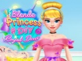 Hra Blondínka Princezná #DIY Kráľovská Šaty online