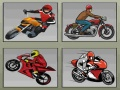 Hra Pamäť pretekárskych motocyklov online
