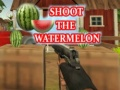 Hra Strieľať na melón online