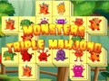 Hra Monštrá Trojitý Mahjong online
