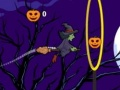 Hra Lietajúca čarodejnica Halloween online