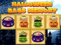 Hra Pamäť na Halloween tašky online