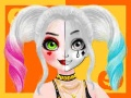 Hra Tutoriál make-upu pre polí tváre na Halloween princeznej online