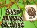 Hra Funky Zvieratá Maľovanie online