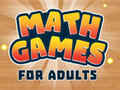 Hra Matematické hry pre dospelých online