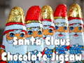 Hra Chocolate puzzle so Santa Clausom online