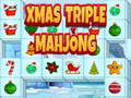 Hra Vianočný Trojitý Mahjong online
