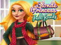 Hra Jesené Trendy Blond Princese online