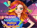 Hra Jessie Nový Rok #Glamour Účesy online
