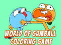 Hra Svet Gumball Farbovacia Hra online