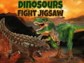Hra Dinozauři Bojujú Puzzle online