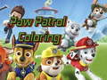 Hra Paw Patrol Maľovanie online