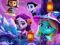 Hra Super Monštrum Halloween Puzzle online