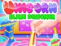 Hra Dizajnér Slizu Jednorožec online
