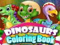 Hra Kreatívne omaľovánky s dinosaurom online