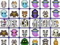 Hra Mačka Pixel Mahjong online