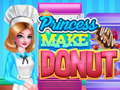 Hra Princezná Robí Donut online