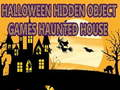Hra Halloween Hry s Skrytými Objektmi Prekliaty Dom online