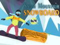 Hra Snehový horský snowboard online