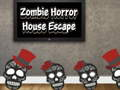 Hra Únik z domu zombie hrôzy online