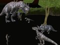 Hra Polnočná Viac hráčová Lov na Dinosaury online