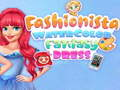 Hra Fashionista: Fantázia Šatník Akvarel online