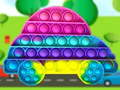 Hra Pop It Vozidlá Puzzle online